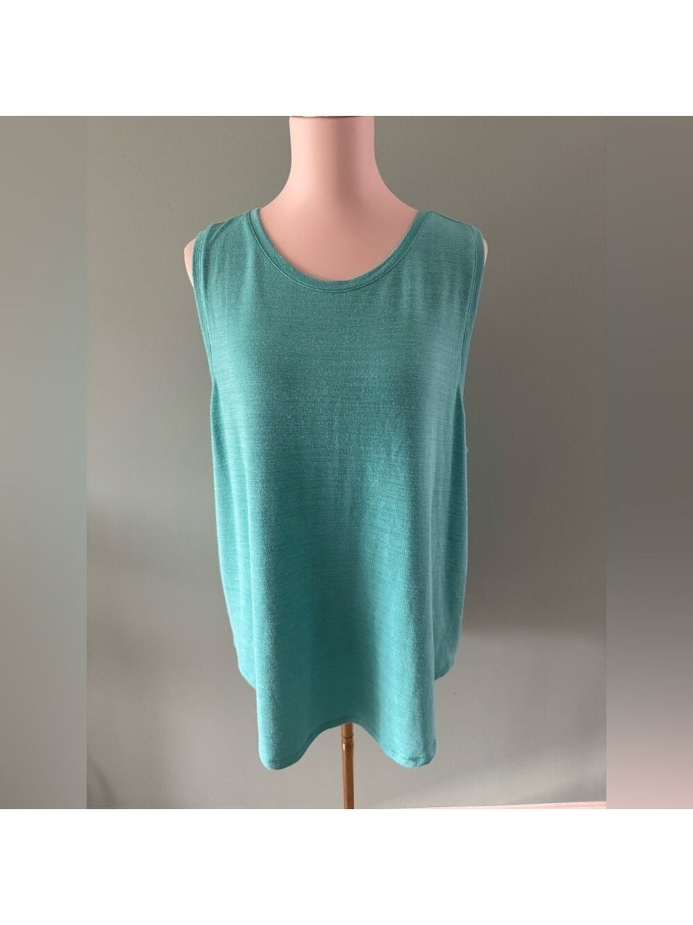 GAP Green Sleeveless Relaxed Tank Top XXL